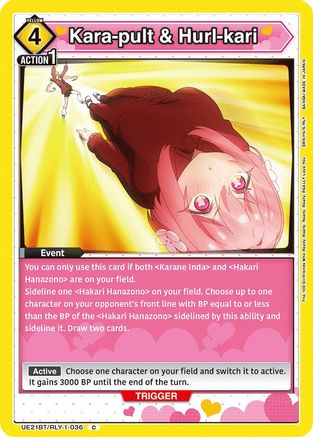 Kara-pult & Hurl-kari (UE21BT/RLY-1-036) [UE21BT: The 100 Girlfriends Who Really, Really, Really, Really, REALLY Love You]
