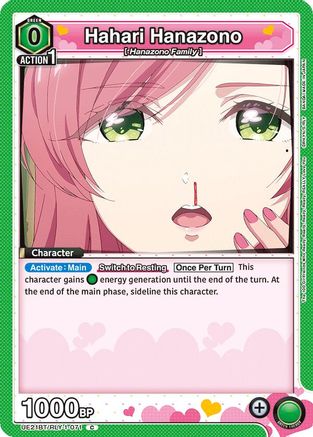 Hahari Hanazono (071) (UE21BT/RLY-1-071) [UE21BT: The 100 Girlfriends Who Really, Really, Really, Really, REALLY Love You]