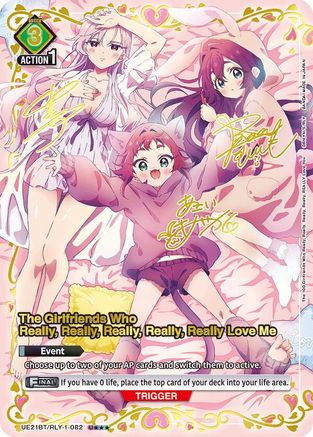 The Girlfriends Who Really, Really, Really, Really, Really Love Me (082) (U***) (UE21BT/RLY-1-082) [UE21BT: The 100 Girlfriends Who Really, Really, Really, Really, REALLY Love You] Foil-1