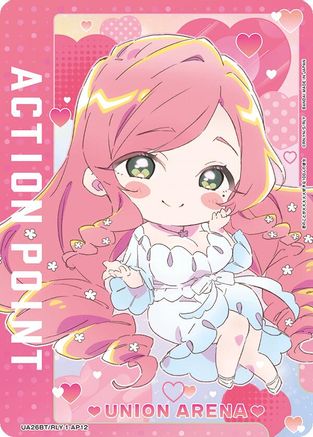 Action Point Card (AP12) (UE21BT/RLY-1-AP12) [UE21BT: The 100 Girlfriends Who Really, Really, Really, Really, REALLY Love You] Foil