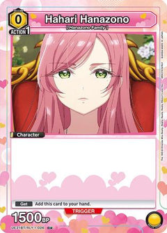 Hahari Hanazono (026) (Box Topper Foil) (UE21BT/RLY-1-026) [UE21BT: The 100 Girlfriends Who Really, Really, Really, Really, REALLY Love You] Foil-1