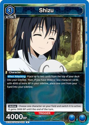Shizu (P-002) (UE20BT/TSK-P-002) [UE20BT: That Time I Got Reincarnated as a Slime] Foil - Deck Out Gaming