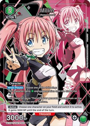Milim (P-003) (R*) (UE20BT/TSK-P-003) [UE20BT: That Time I Got Reincarnated as a Slime] Foil