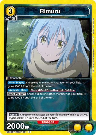 Rimuru (P-001) (UE20BT/TSK-P-001) [UE20BT: That Time I Got Reincarnated as a Slime] Foil-1