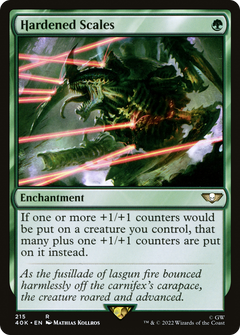 Hardened Scales (215) [Universes Beyond: Warhammer 40,000] - Deck Out Gaming