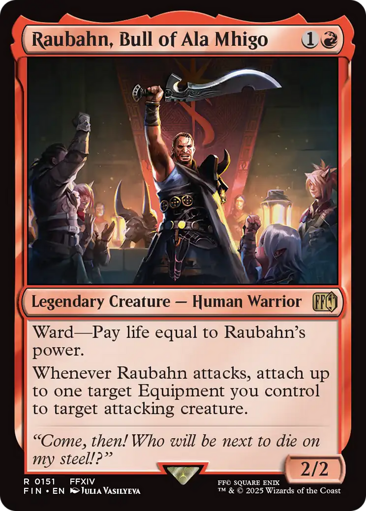 Raubahn, Bull of Ala Mhigo (151) [FINAL FANTASY] - Deck Out Gaming
