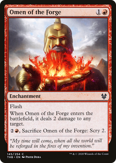 Omen of the Forge (145) [Theros Beyond Death] foil - Deck Out Gaming