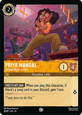 Priya Mangal - Serious Music Lover (8/204) [Attack of the Vine]-1