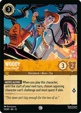 Woody - Town Sheriff (13/204) [Attack of the Vine]-1