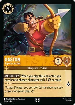 Gaston - Superior Archer (15/204) [Attack of the Vine]-1