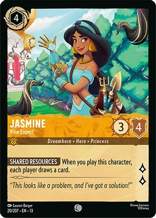Jasmine - Vine Expert (20/204) [Attack of the Vine]-1
