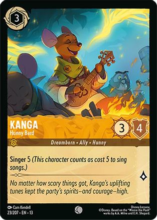 Kanga - Hunny Bard (23/204) [Attack of the Vine] Cold Foil-1