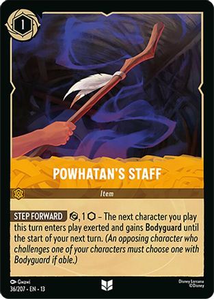 Powhatan's Staff (36/204) [Attack of the Vine]