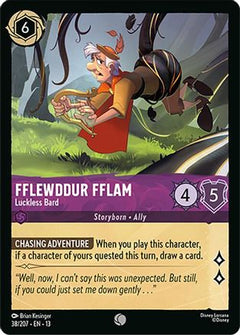 Fflewddur Fflam - Luckless Bard (38/204) [Attack of the Vine]-1