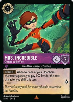 Mrs. Incredible - Created by the Vine (51/204) [Attack of the Vine] Cold Foil-1