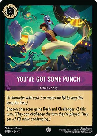You've Got Some Punch (64/204) [Attack of the Vine] Cold Foil-1