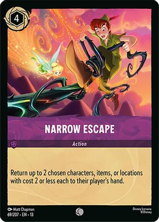 Narrow Escape (69/204) [Attack of the Vine] Cold Foil-1