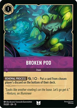 Broken Pod (70/204) [Attack of the Vine]-1