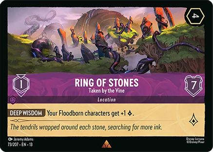 Ring of Stones - Taken by the Vine (73/204) [Attack of the Vine]-1