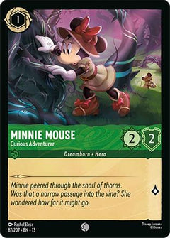 Minnie Mouse - Curious Adventurer (87/204) [Attack of the Vine] Cold Foil-1