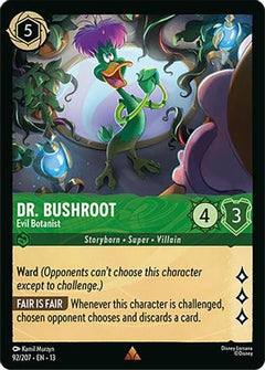 Dr. Bushroot - Evil Botanist (92/204) [Attack of the Vine]-1