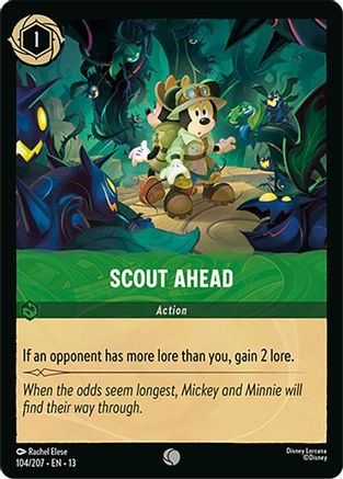 Scout Ahead (104/204) [Attack of the Vine] Cold Foil