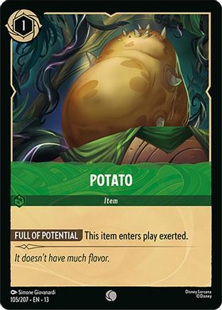 Potato (105/204) [Attack of the Vine]
