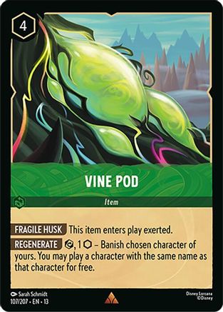 Vine Pod (107/204) [Attack of the Vine] Cold Foil-1