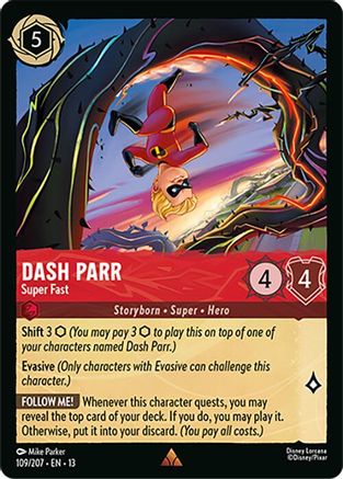 Dash Parr - Super Fast (109/204) [Attack of the Vine]