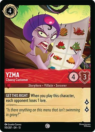 Yzma - Choosy Customer (110/204) [Attack of the Vine]