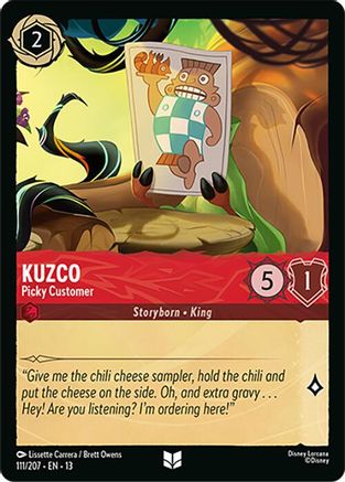 Kuzco - Picky Customer (111/204) [Attack of the Vine]