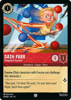Dash Parr - Dodgeball Dynamo (114/204) [Attack of the Vine] Cold Foil-1