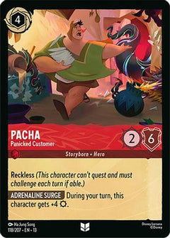 Pacha - Panicked Customer (118/204) [Attack of the Vine] Cold Foil-1