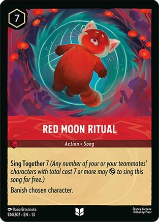 Red Moon Ritual (134/204) [Attack of the Vine] Cold Foil