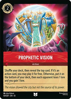Prophetic Vision (137/204) [Attack of the Vine] Cold Foil-1