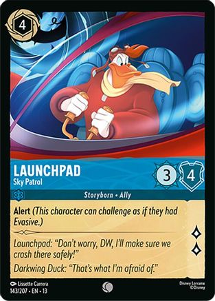 Launchpad - Sky Patrol (143/204) [Attack of the Vine] Cold Foil