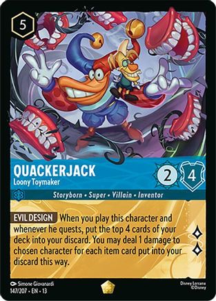 Quackerjack - Loony Toymaker (147/204) [Attack of the Vine]-1