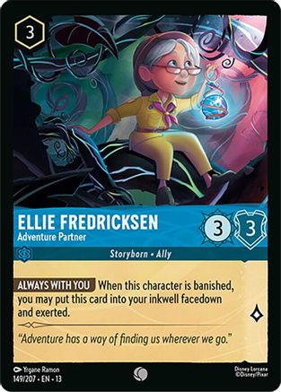 Ellie Fredricksen - Adventure Partner (149/204) [Attack of the Vine]