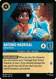 Antonio Madrigal - Animal Doctor (157/204) [Attack of the Vine] Cold Foil-1