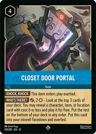 Closet Door Portal (170/204) [Attack of the Vine]