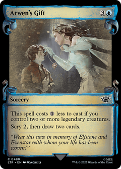 Arwen's Gift (Showcase Scrolls) (490) [The Lord of the Rings: Tales of Middle-earth] foil - Deck Out Gaming