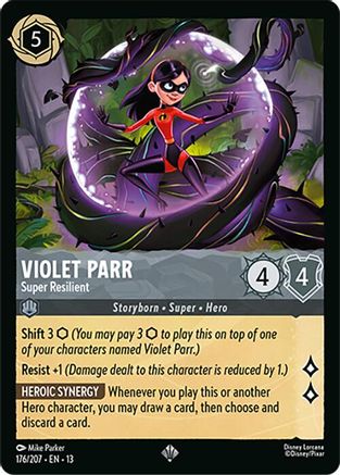 Violet Parr - Super Resilient (176/204) [Attack of the Vine]