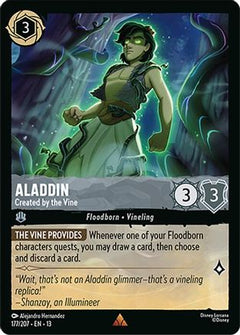 Aladdin - Created by the Vine (177/204) [Attack of the Vine] Cold Foil-1