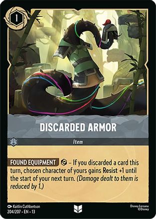 Discarded Armor (204/204) [Attack of the Vine]