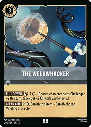 The Weedwhacker (205/204) [Attack of the Vine] Cold Foil-1