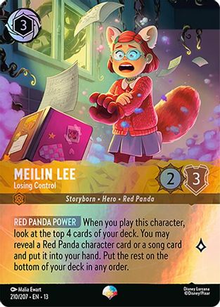 Meilin Lee - Losing Control (Epic) (210/204) [Attack of the Vine] Holofoil