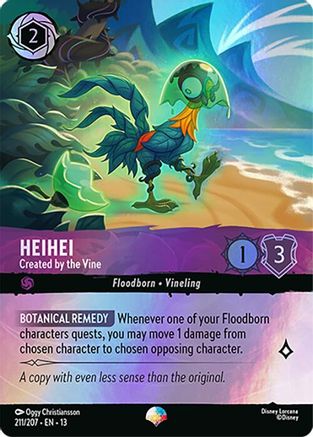 Heihei - Created by the Vine (Epic) (211/204) [Attack of the Vine] Holofoil-1
