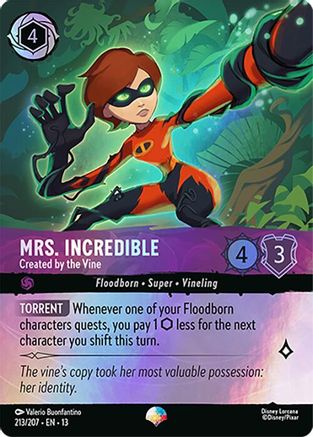 Mrs. Incredible - Created by the Vine (Epic) (213/204) [Attack of the Vine] Holofoil-1