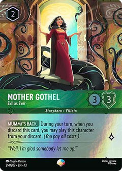 Mother Gothel - Evil as Ever (Epic) (214/204) [Attack of the Vine] Holofoil-1