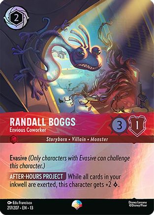 Randall Boggs - Envious Coworker (Epic) (217/204) [Attack of the Vine] Holofoil-1